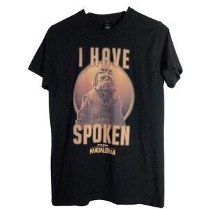 Star Wars Mandalorian Kuiil tultex T Shirt Black Medium